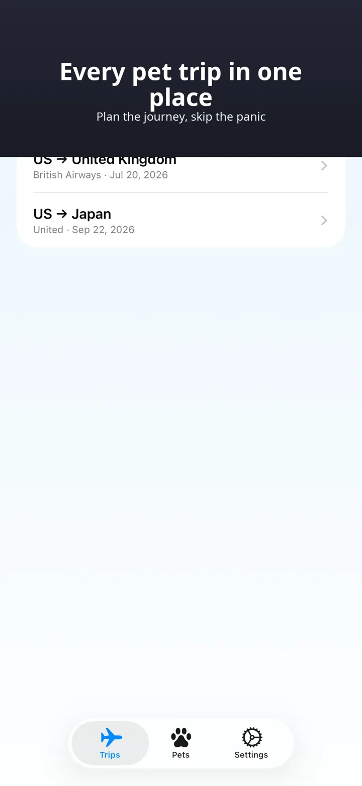 Petport screenshot