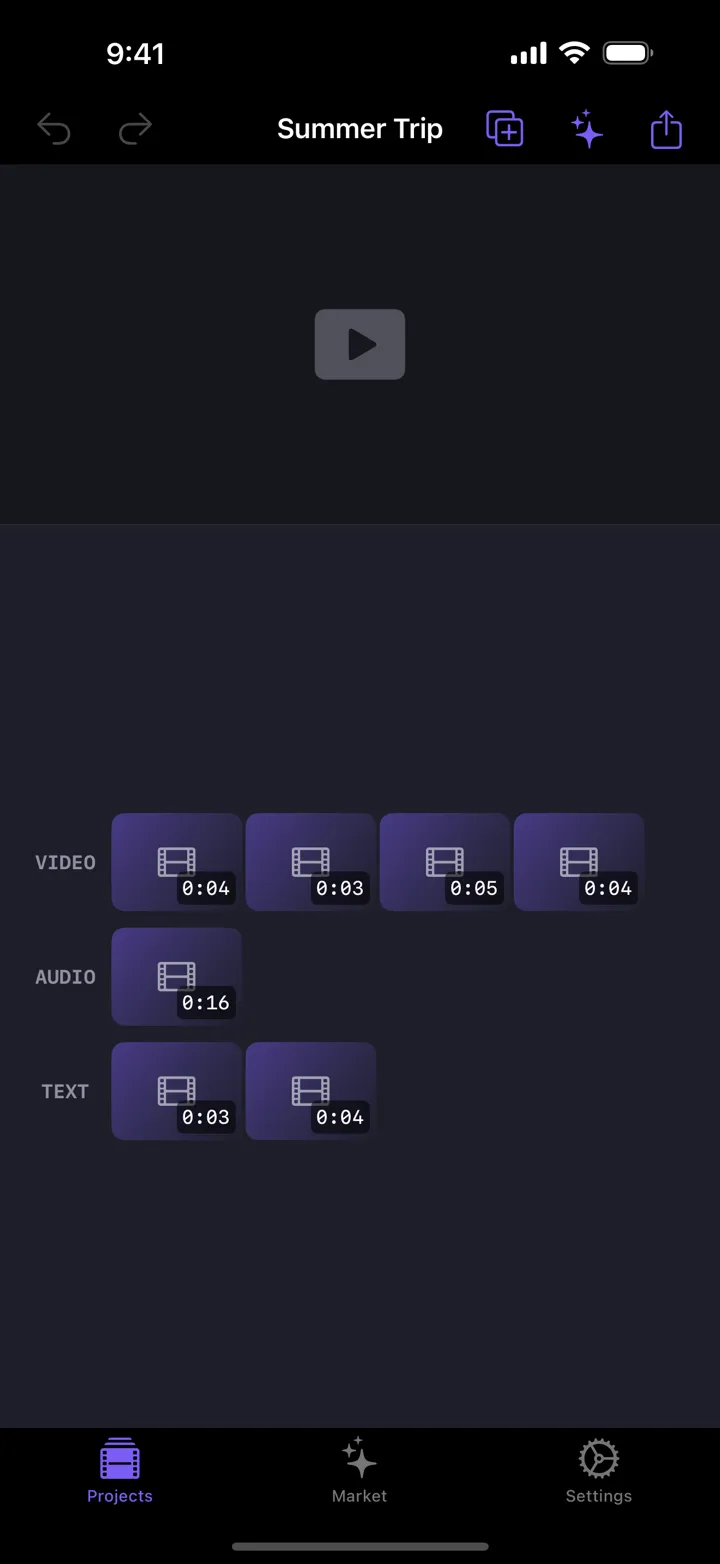 Reelo screenshot