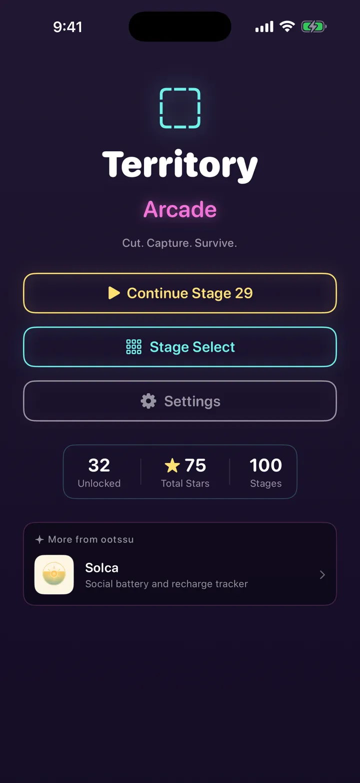 Territory Arcade screenshot