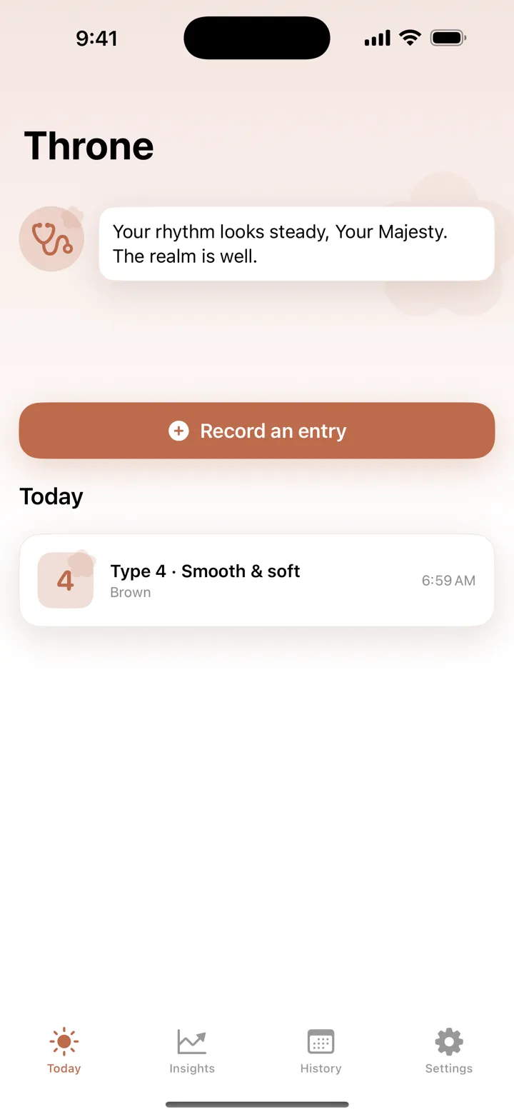 Throne screenshot
